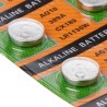 AG10 189 LR54 155V SR54 389 189 LR1130 pilha tipo moeda alcalina 10 unidades