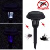 Mata-mosquitos LED movido a energia solar - luz para jardim - 2 peças