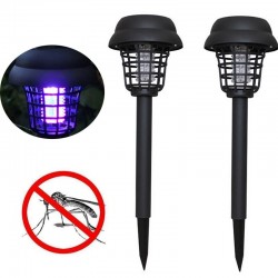 copy of Solar alimentado LED mosquito assassino jardim luz 2 pcs.