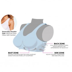 copy of Sutiã de renda sexy - sem fio - push-up - com fivela frontal ajustável