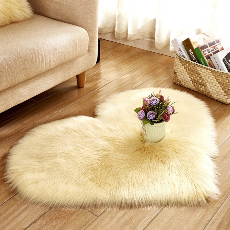 Heart-shaped carpet 40 * 50 cmCarpets