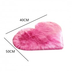 Heart-shaped carpet 40 * 50 cmCarpets