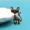 CINDY XIANG New Arrival Cute Enamel Paint Cat Brooch Unisex Women And Men Pin Animal Design Fashion Jewelry 2 Colors