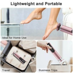 Wireless electric callus remover – pedicure tool for heels, dead skin & cuticles - includes 20 sandpaperSkin