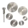 copy of Serra circular lâminas e discos de corte de mandril perfurar 6 pcs
