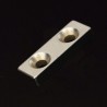 N35 Neodymium Magnet Strong Block Countersunk With 2 - 4mm Hole 30 * 10 * 5mmN35