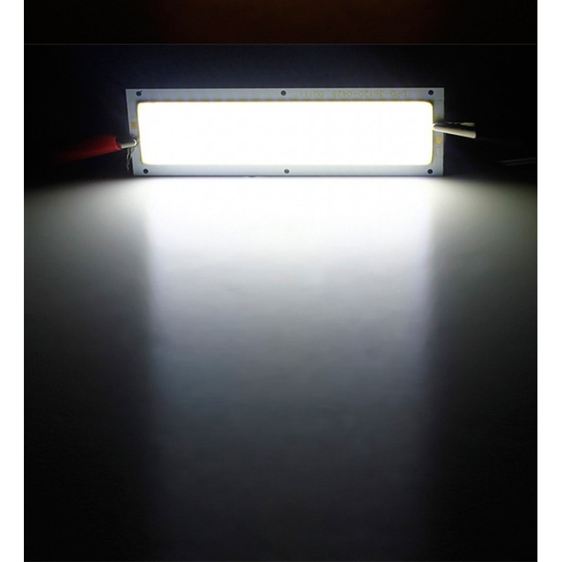 10W - chip LED COB - luz de tira de alumínio