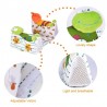 Baby - travesseiro anti-roll infantil - almofada - posicionador lateral do sono - design de animais