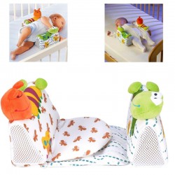 Baby - travesseiro anti-roll infantil - almofada - posicionador lateral do sono - design de animais