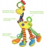 Macio Giraffe brinquedo animal bebê Pram Hanger de cama