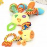 Macio Giraffe brinquedo animal bebê Pram Hanger de cama