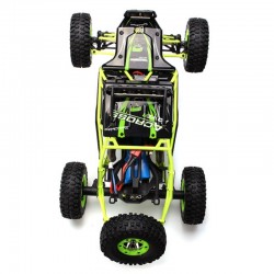 WLtoys 12428 2.4G 1/12 4WD Crawler RC carro com luz LED