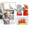 Fire Proof Heat Flame Resistant Protective Gloves With Reflective StrapElectronics & Tools