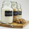 Frascos de cozinha Blackboard Adesivos 40pcs