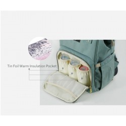 Mochila de viagem de bebê de maternidade de grande capacidade