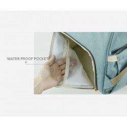 Mochila de viagem de bebê de maternidade de grande capacidade
