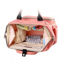 Mochila de viagem de bebê de maternidade de grande capacidade
