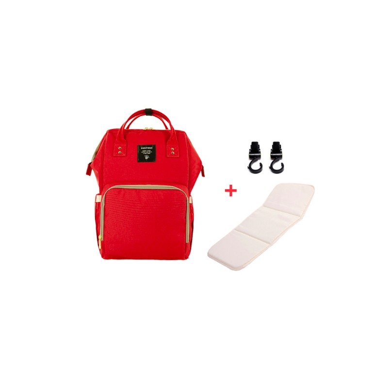 Mochila de viagem de bebê de maternidade de grande capacidade