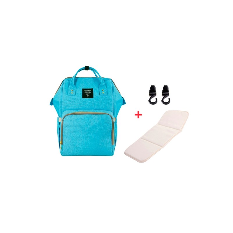 Mochila de viagem de bebê de maternidade de grande capacidade