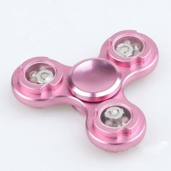 Led light finger fidget - aluminum hand spinnerFidget Spinner