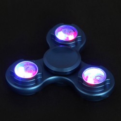 Led light finger fidget - aluminum hand spinnerFidget Spinner