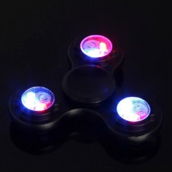 Led light finger fidget - aluminum hand spinnerFidget Spinner