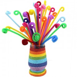 Material chenille - children educational toy - colorful pipes 100 piecesToys