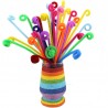 Material chenille - children educational toy - colorful pipes 100 piecesToys