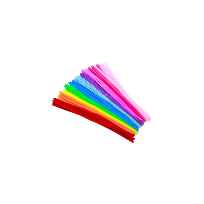 Material chenille - children educational toy - colorful pipes 100 piecesToys