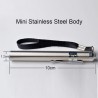 Round moon shape light - aluminium alloy - mini LED flashlight - torchTorches