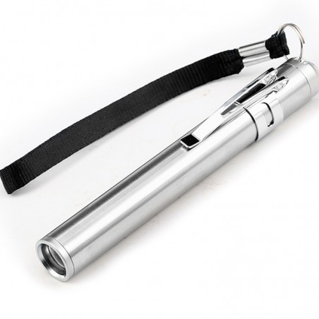 Round moon shape light - aluminium alloy - mini LED flashlight - torchTorches