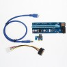 PCIe PCI-E PCI Express Riser Card 1x to 16x USB 30 Data Cable SATA to 4Pin IDE Molex PowerComputers & Laptops
