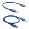 PCIe PCI-E PCI Express Riser Card 1x to 16x USB 30 Data Cable SATA to 4Pin IDE Molex PowerComputers & Laptops