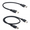 PCIe PCI-E PCI Express Riser Card 1x to 16x USB 30 Data Cable SATA to 4Pin IDE Molex PowerComputers & Laptops