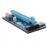 PCIe PCI-E PCI Express Riser Card 1x to 16x USB 30 Data Cable SATA to 4Pin IDE Molex PowerComputers & Laptops