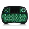 iPazzPort Wireless Mini teclado touchpad com luz de fundo LED |