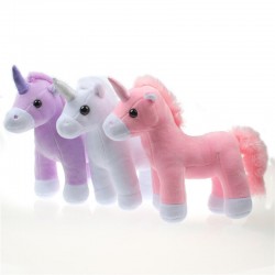 Unicorn recheado Soft Plush animal bebê crianças brinquedo 20cm