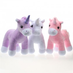 Unicorn recheado Soft Plush animal bebê crianças brinquedo 20cm