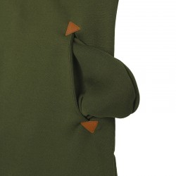 Mini vestido com capuz - camisola