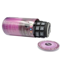 Flexible silicone - foldable - wireless - 107-keys keyboard - Russian - QwertyKeyboards