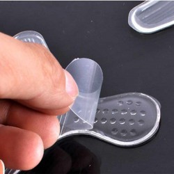 Solas de sapato de silicone - almofadas de gel não escorregamento - 1pair