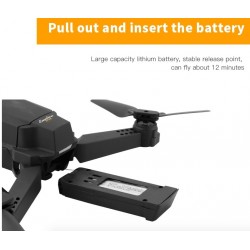 Eachine E58 WIFI FPV - 2MP 720P / 1080P camera - foldable RC Drone Quadcopter RTFDrones