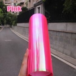 Shiny Chameleon Car Lights Film Sticker 120 * 30cmStickers