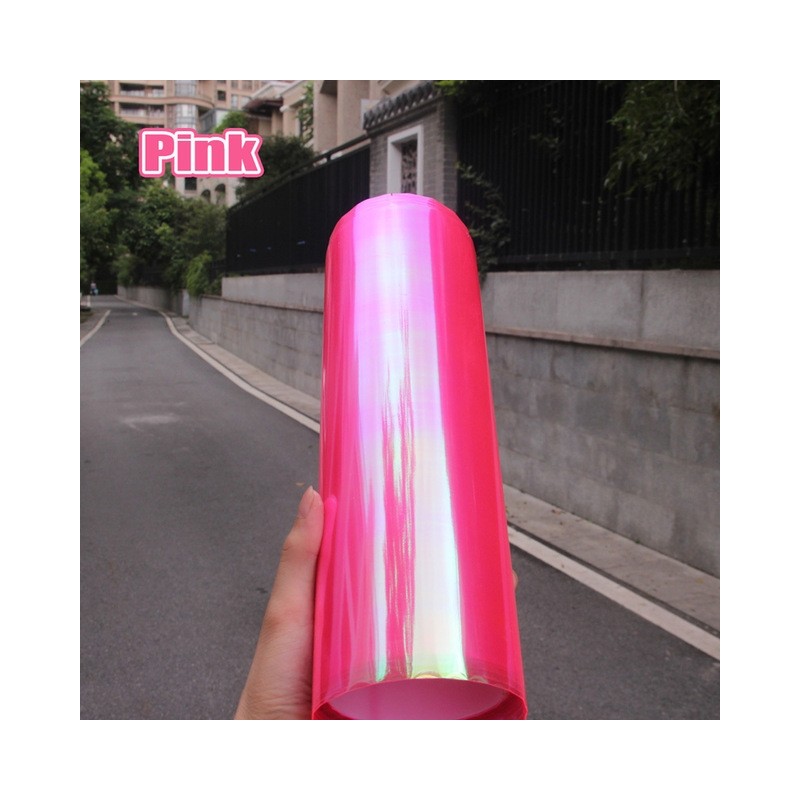 Shiny Chameleon Car Lights Film Sticker 120 * 30cmStickers