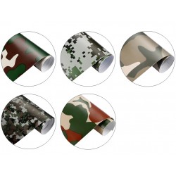 Carro - motocicleta camuflagem vinil PVC wrap - autocolante - decalque - 30 * 100cm