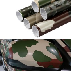 Carro - motocicleta camuflagem vinil PVC wrap - autocolante - decalque - 30 * 100cm