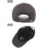 Tampa de beisebol com âncora - algodão - ajustável - unisex