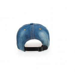 Vintage - Jeans boné de beisebol com strass - chapéu - algodão
