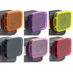 GoPro Hero 5 Underwater Diving Lens Cap Filter Cover Case 6pcsLenses & filters
