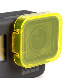 GoPro Hero 5 Underwater Mergulho Lens Cap Filter Cover Case 6pcs